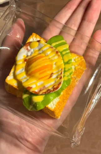 Avocado Egg Toast Squishy